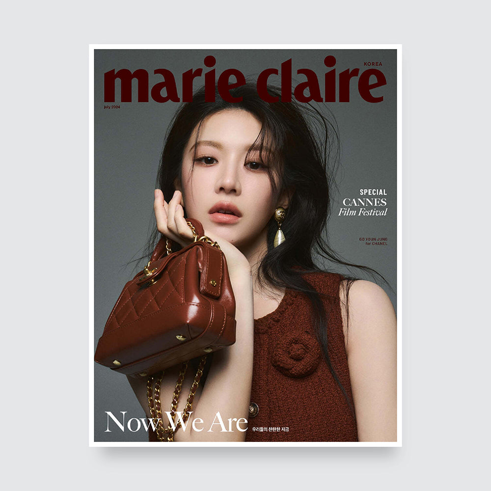 marie claire Korea Magazine July 2024 : Go Younjung Cover (Red Velvet Photobook Included)