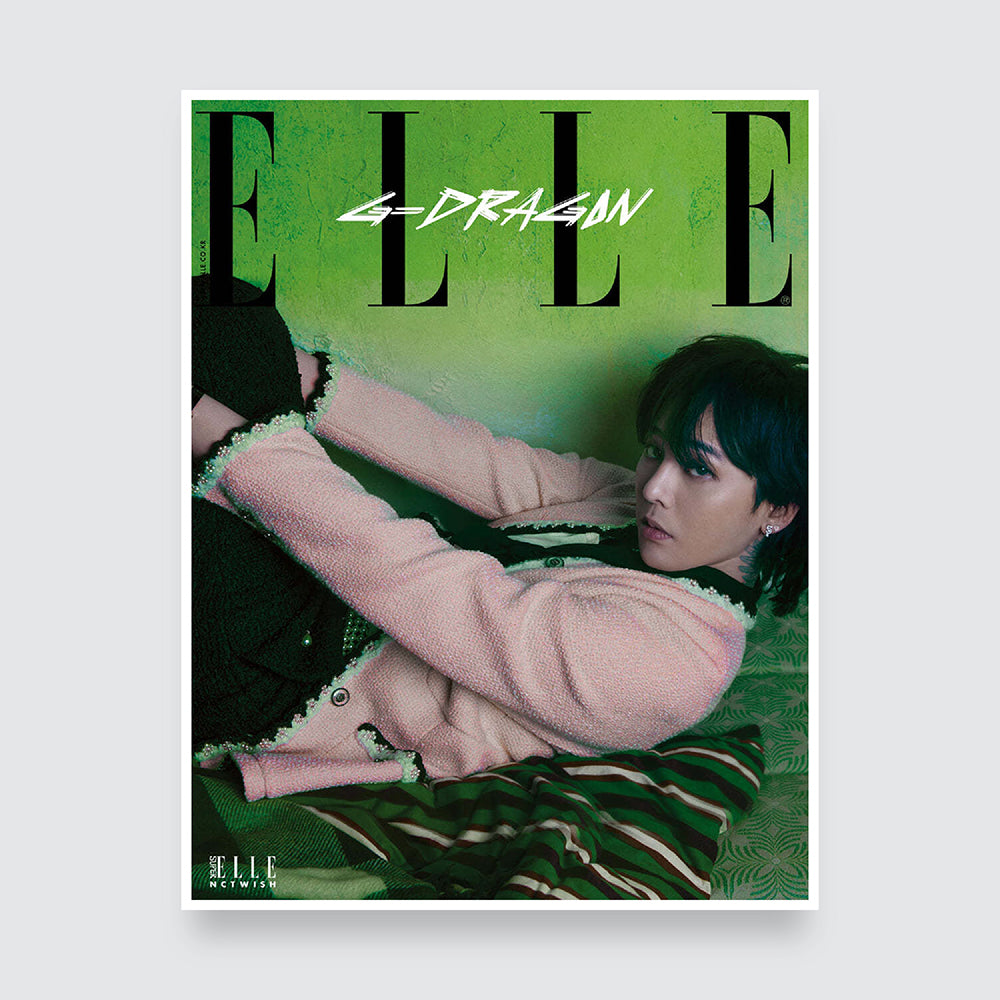 ELLE Korea Magazine July 2024 : GD Cover