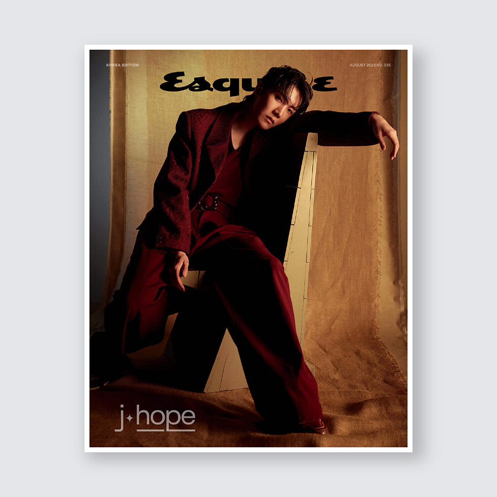 ESQUIRE Korea Magazine August 2023 : BTS J-Hope Cover