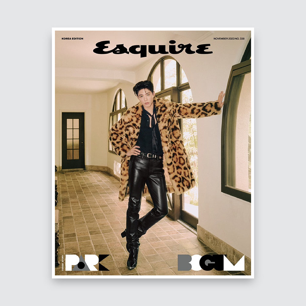 ESQUIRE Korea Magazine November 2023 : Park Bogum Cover