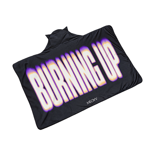 MEOVV [BURNING UP] Blanket Hoodie