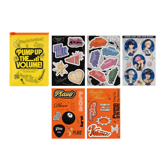 PLAVE [1st Fancon: Hello, Asterum! Encore] Pump Up The Volume Sticker Pack