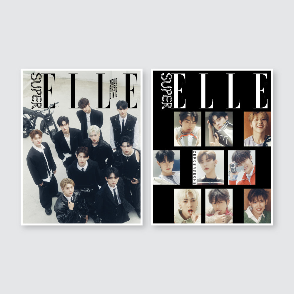 ELLE Korea Magazine July 2023 : Zerobaseone (Book in Book Type)