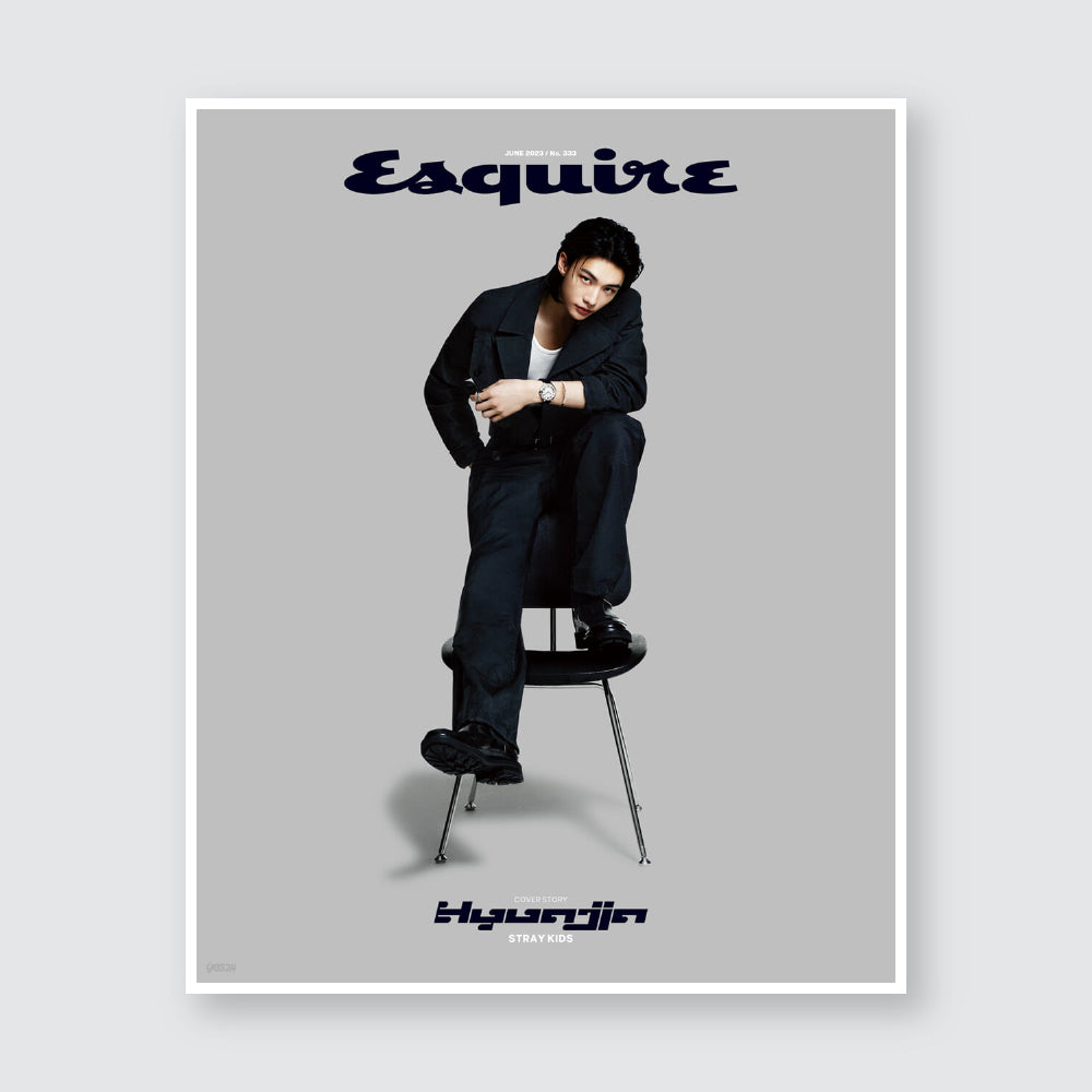 ESQUIRE Korea Magazine June 2023 : STRAY KIDS Hyunjin Cover