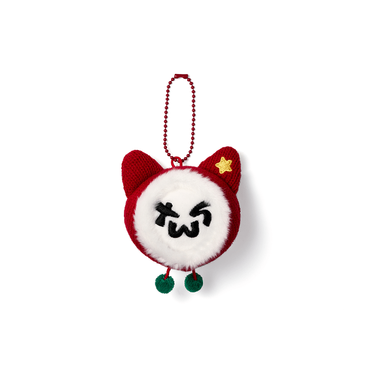 TWS [TWS : Holiday with Us] Face Keyring (Cat)