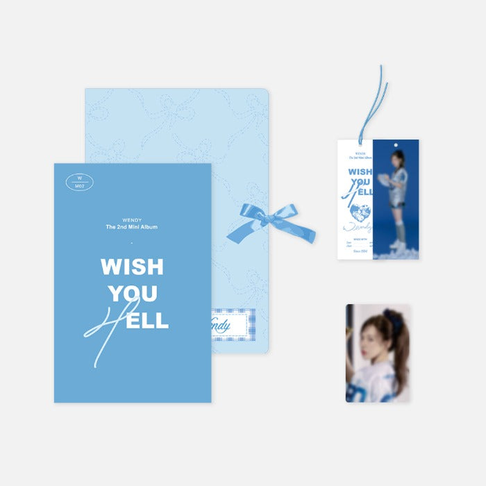 RED VELVET WENDY [Wish You Hell] Fabric Cover Diary