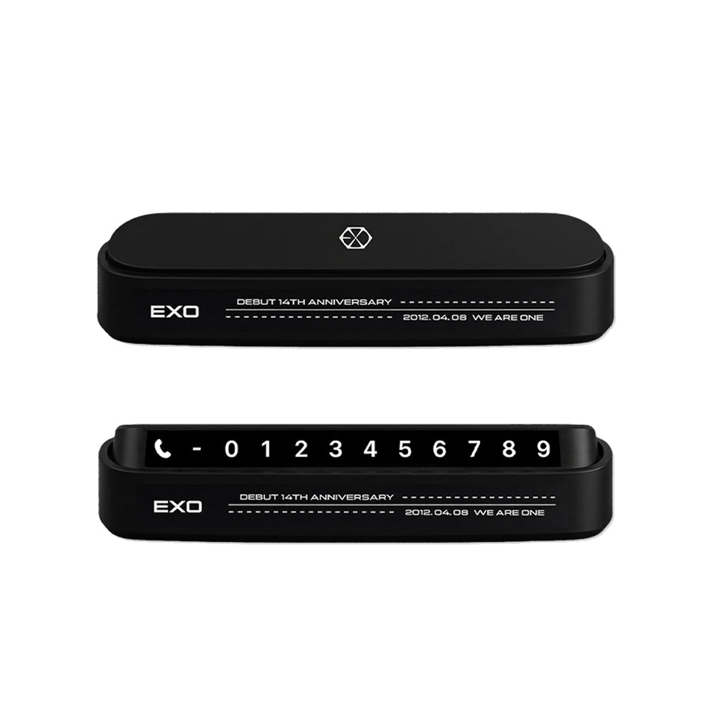 EXO [14th Anniversary] Parking Plate