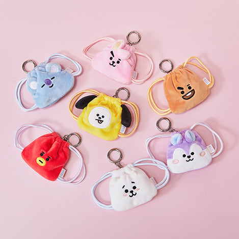 BT21 [BIG & TINY] String Backpack Keyring