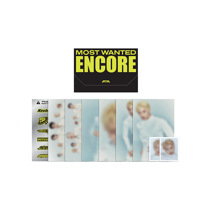 P1HARMONY [P1ustage H : MOST WANTED Encore] Postcard & Sticker Set ...