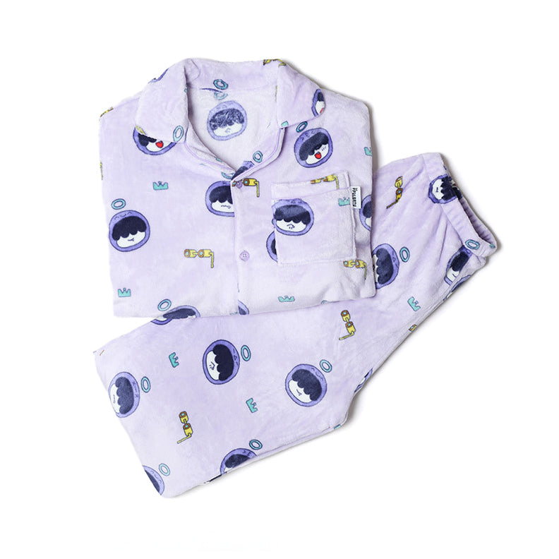 TXT PPULBATU Fluffy Pajama Set