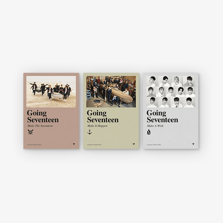 SEVENTEEN 3rd Mini Album : Going Seventeen