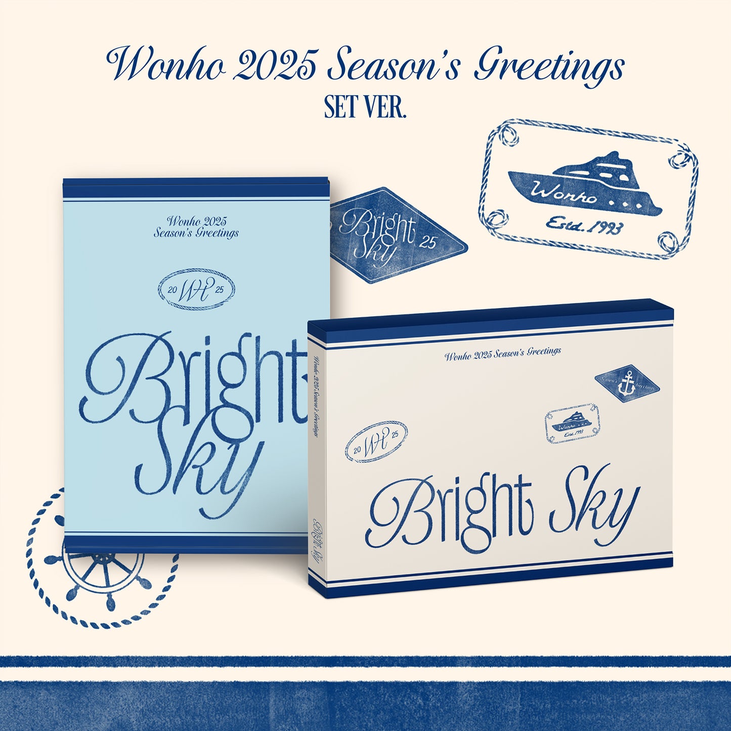 WONHO 2025 Season's Greetings [BRIGHT SKY]