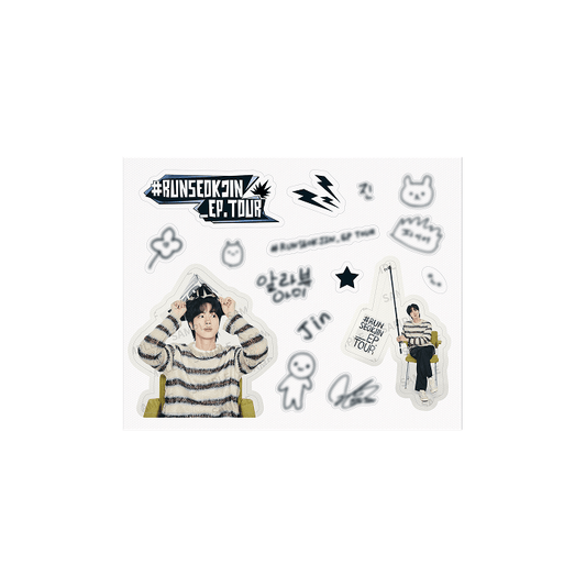 (Pre-Order) BTS JIN [RUN SEOKJIN] Sticker