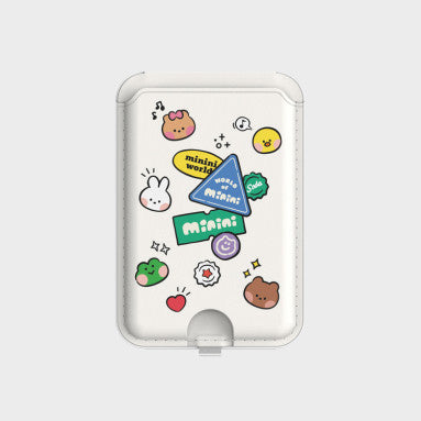 LINE FRIENDS Minini Sticker MagSafe Wallet Stand