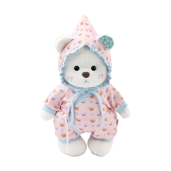 TEDDYTALES SEVENTEEN BONGBONG BEAR セブチ TeddyTales × Seventeen BongBong Bear with Blue Babysuit(30cm)
