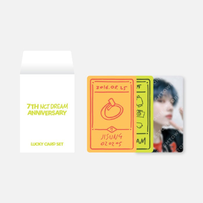 NCT DREAM 7th Anniversary Lucky Card Set