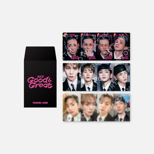 SHINee KEY [Good & Great] Random Trading Card Set