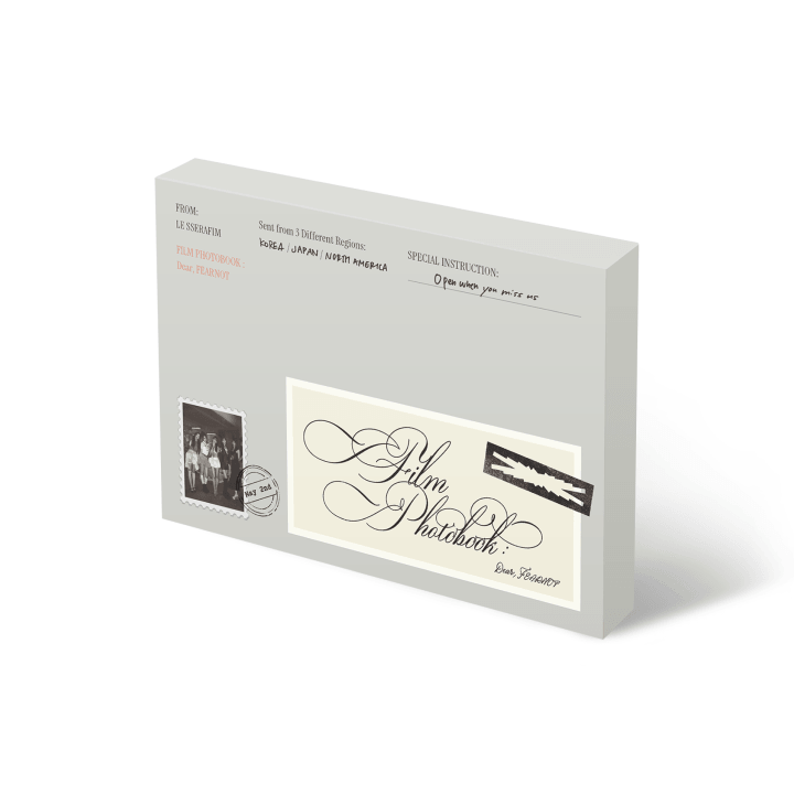 LE SSERAFIM Film Photobook : Dear, FEARNOT