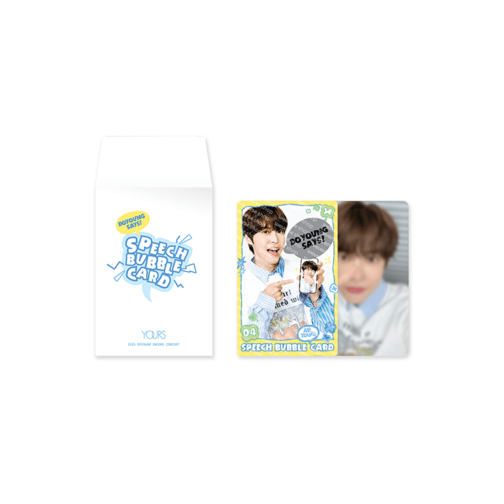 NCT 127 DOYOUNG [Your] Speech Bubble Card Set