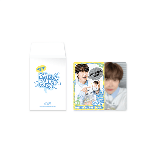 NCT 127 DOYOUNG [Your] Speech Bubble Card Set