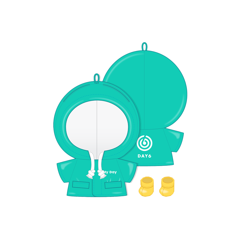 DAY6 [PIER 10 : All My Days] DENIMALZ Plush Outfit (Raincoat ver)