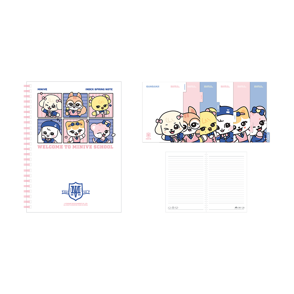 IVE [Welcome To MINIVE School] Index Spring Note
