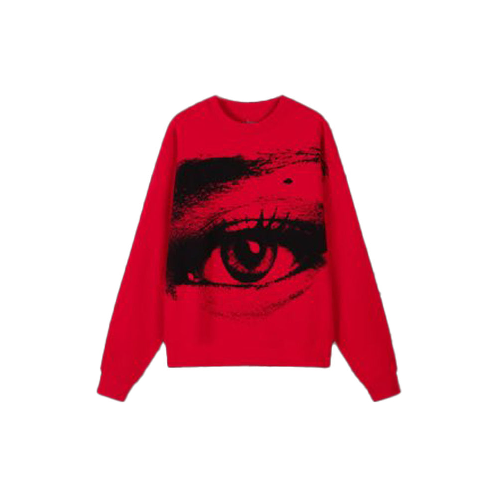 BLACKPINK JENNIE [A YEAR IN RUBY] Ruby Eye Red Crewneck