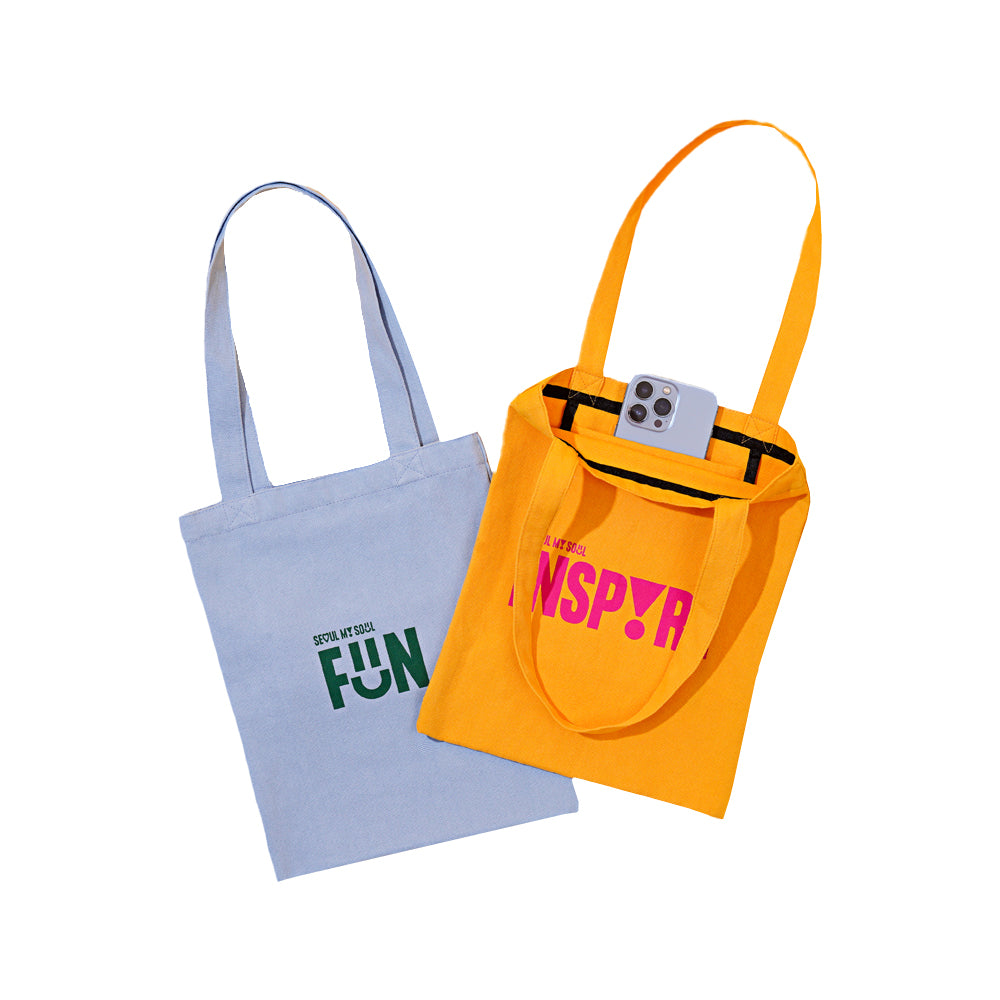 Korea Slogan [Seoul My Soul] Mini Eco Bag
