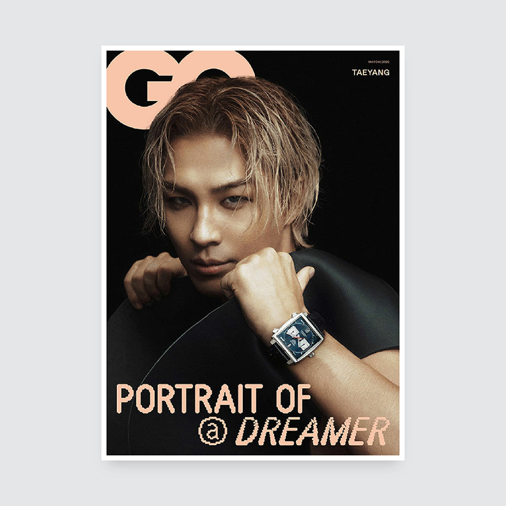 GQ Korea Magazine March 2025 : TAEYANG Cover