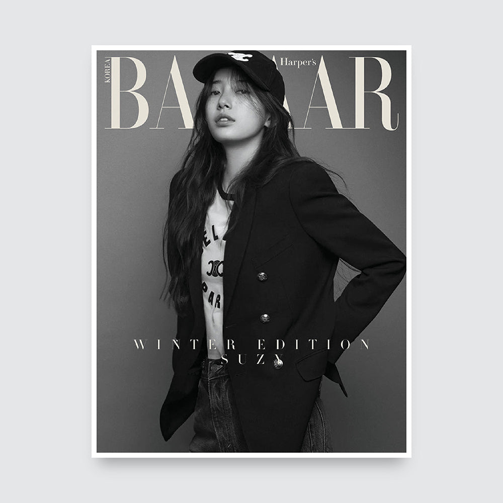 BAZAAR Korea Magazine Winter Edition 2024 : Suzy Cover