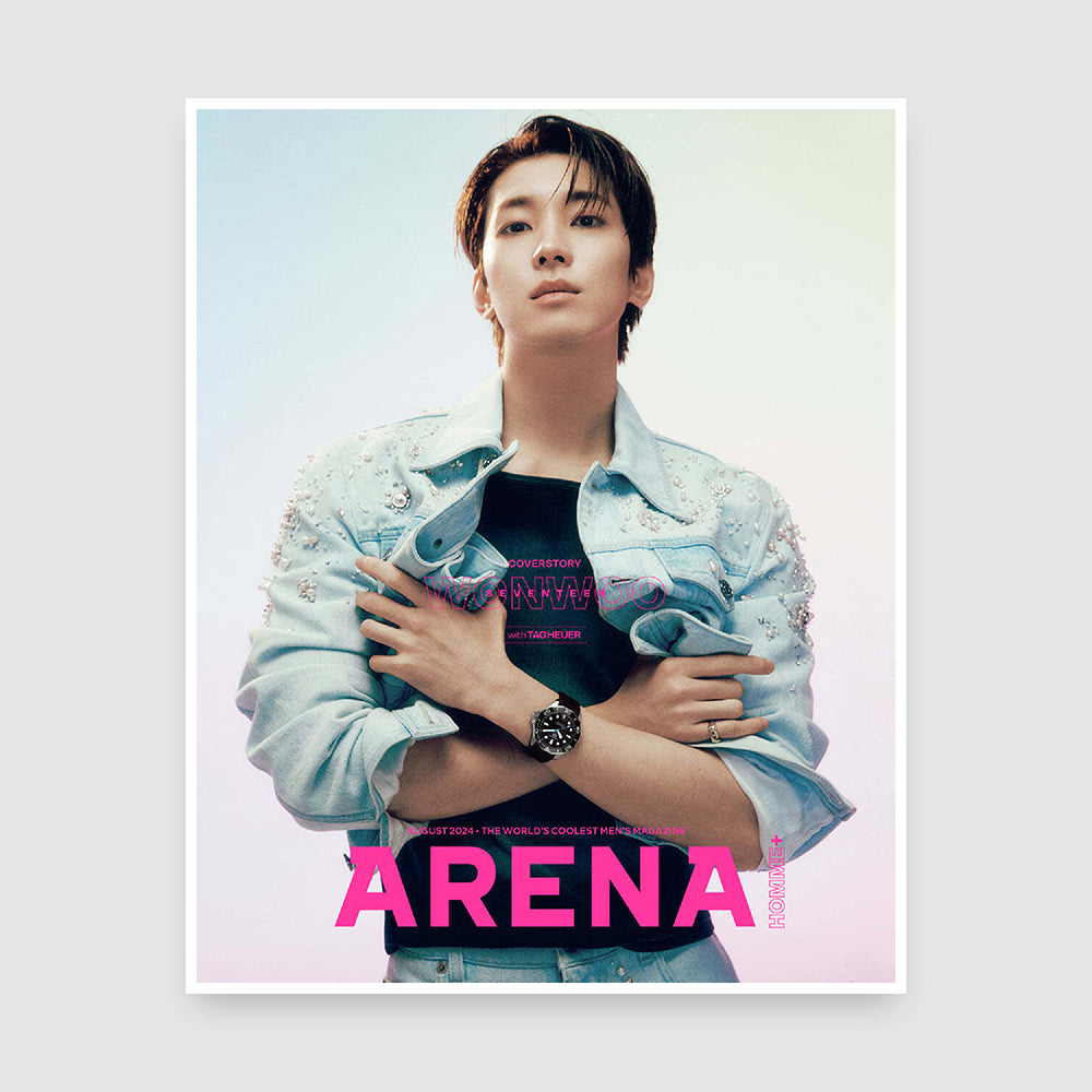 ARENA HOMME+ Korea Magazine August 2024 : SVT Wonwoo Cover