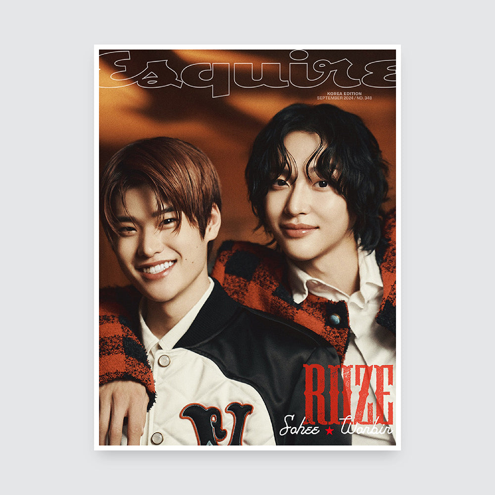 ESQUIRE Korea Magazine September 2024: RIIZE Cover