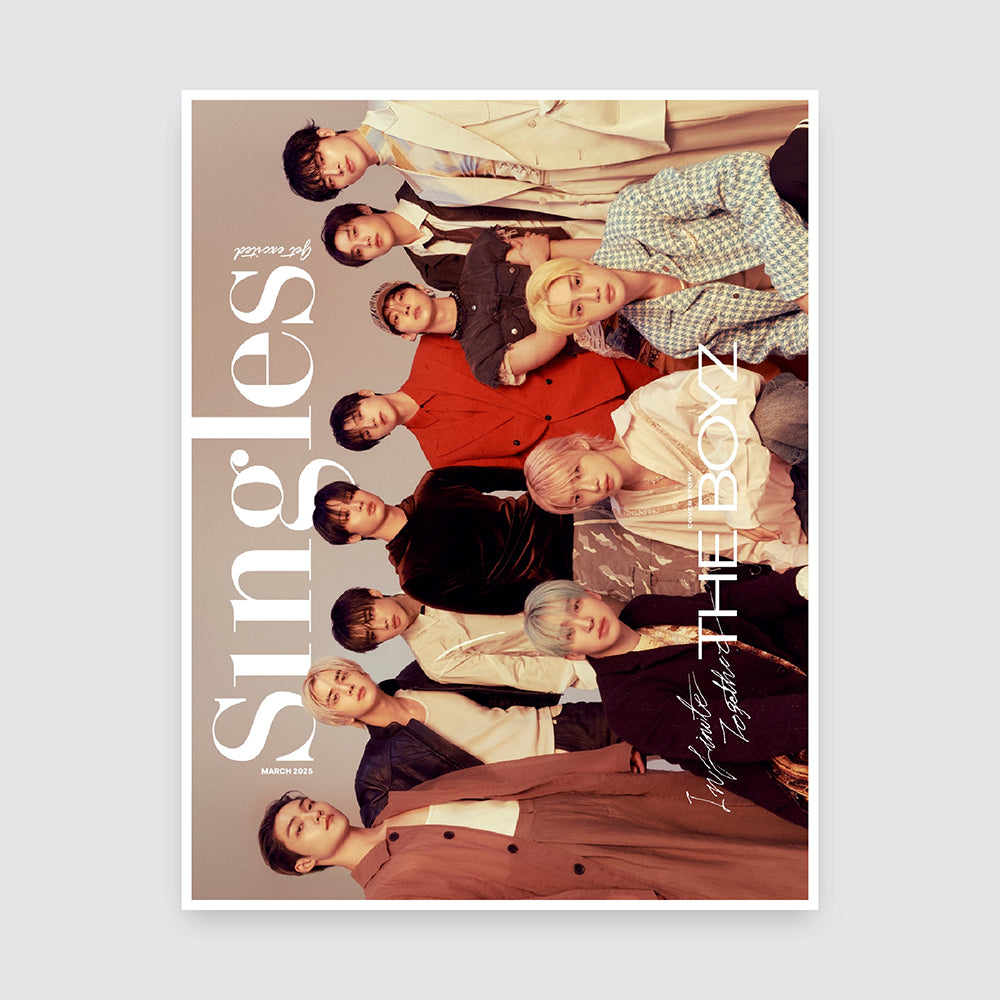 Singles Korea Magazine March 2025 : THE BOYZ Cover