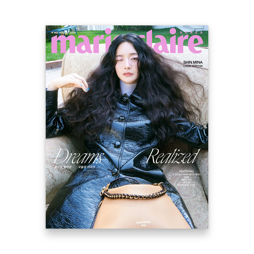 marie claire Korea August 2026: Shin Mina Cover