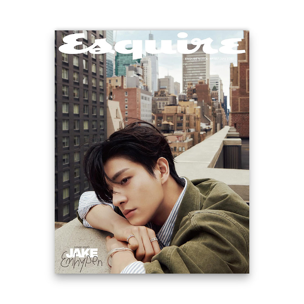ESQUIRE Korea June 2025 : ENHYPEN JAKE&SUNGHOON Cover