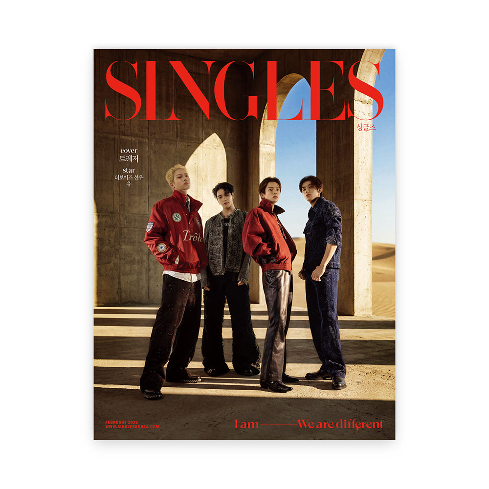 Singles Korea February 2026 : TREASURE