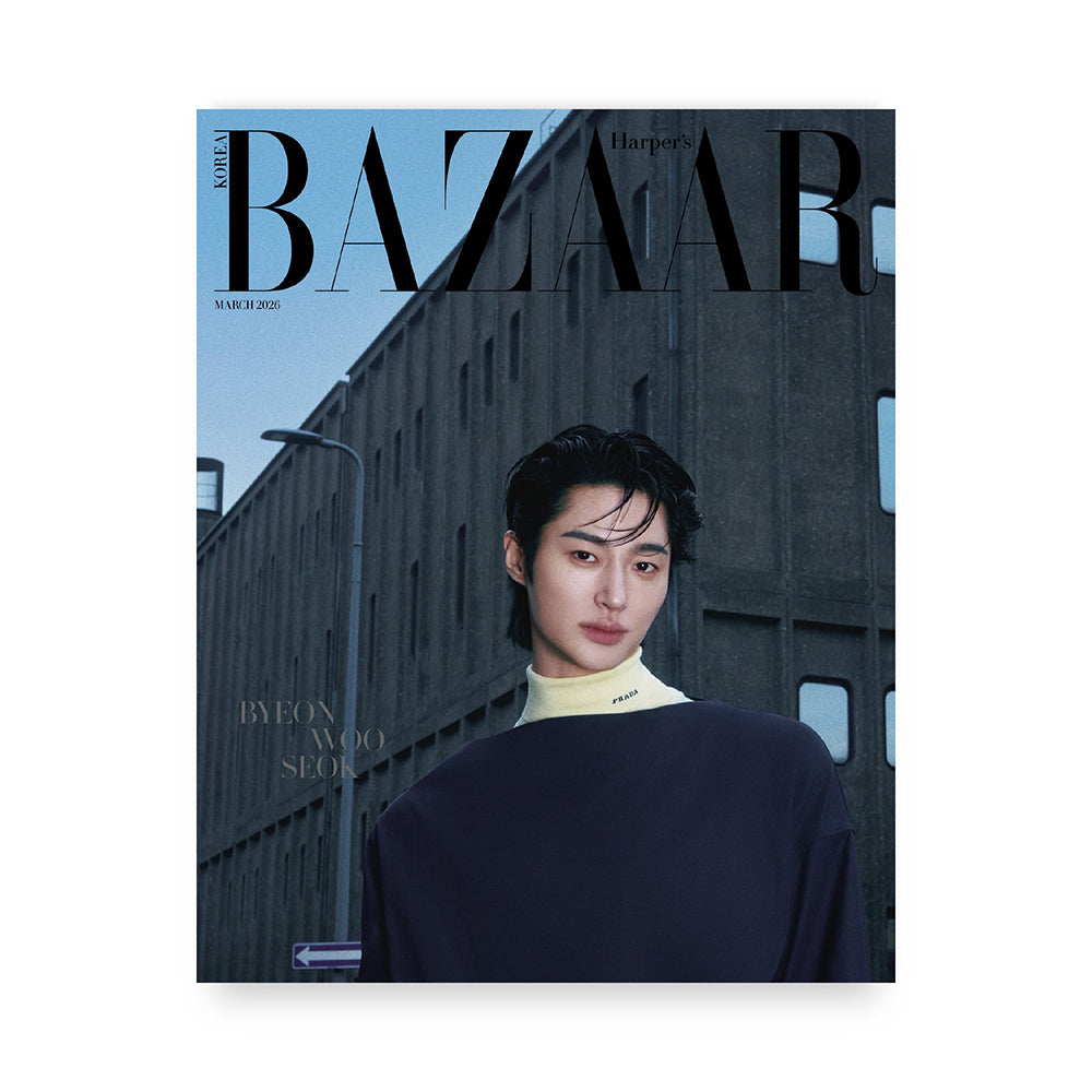 BAZAAR Korea March 2026 : BYEON WOO SEOK