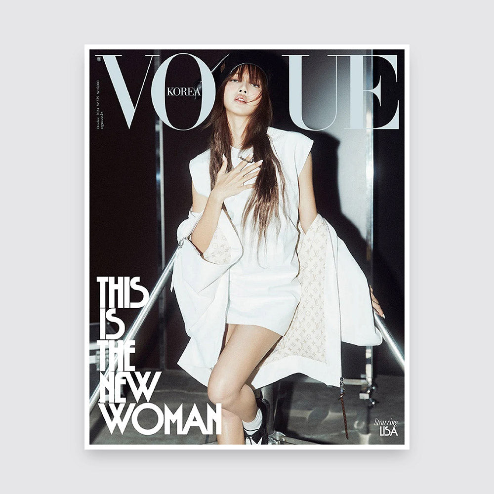 VOGUE Korea Magazine October 2024 : LISA & BTS Jin Cover