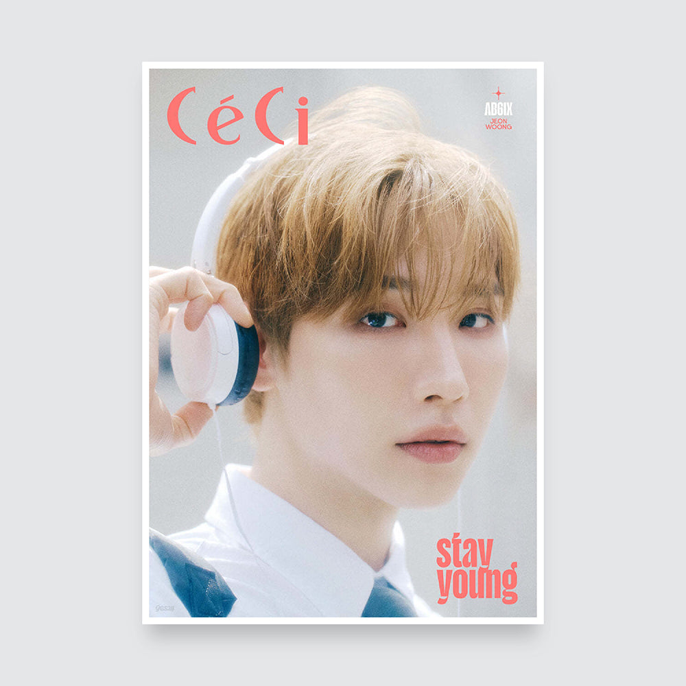 CéCi Korea Photobook AB6IX 'STAY YOUNG' Edtion