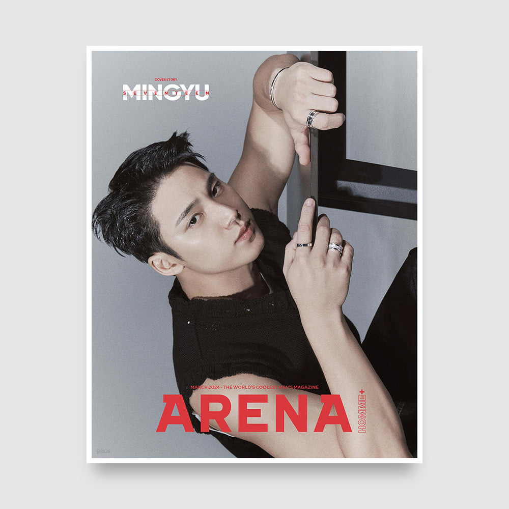 ARENA HOMME+ Korea Magazine March 2024 : SVT Mingyu Cover