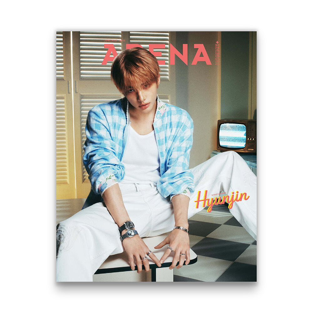 ARENA HOMME+ Korea June 2025 : STRAY KIDS Hyunjin Cover