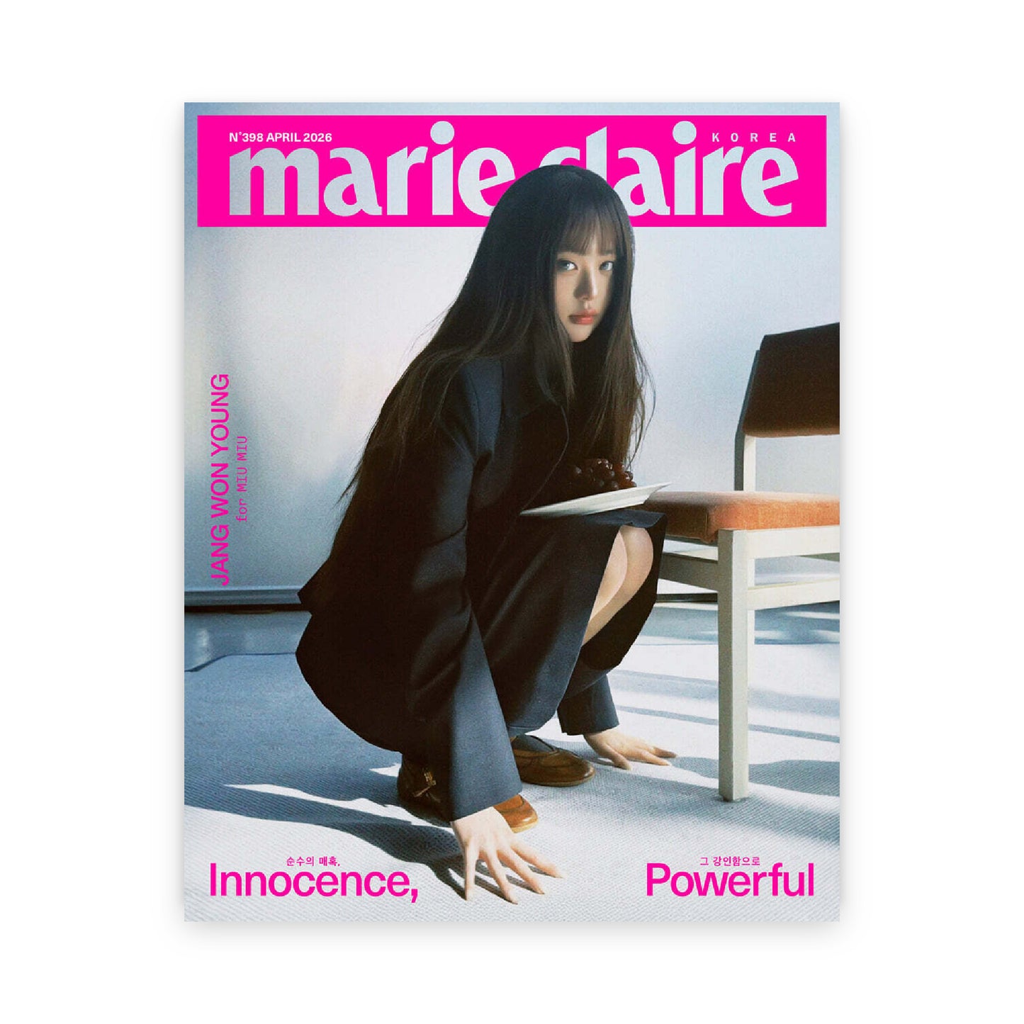 marie claire Korea April 2026: JANG WONYOUNG