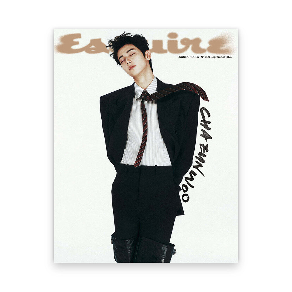 ESQUIRE Korea September 2025 : CHA EUNWOO