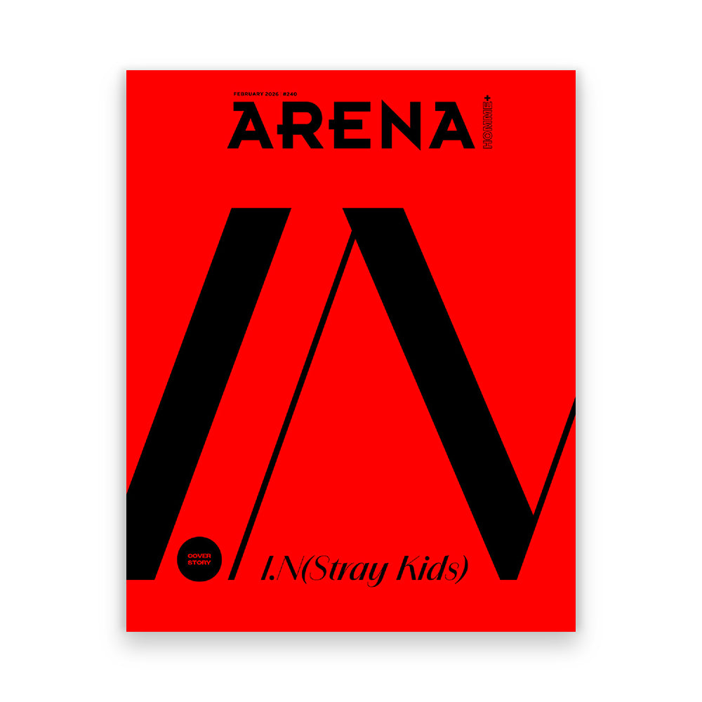 ARENA HOMME+ Korea February 2026 : STRAY KIDS I.N