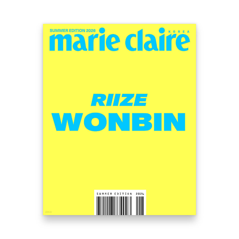 marie claire Korea Summer Edition 2026: RIIZE WONBIN