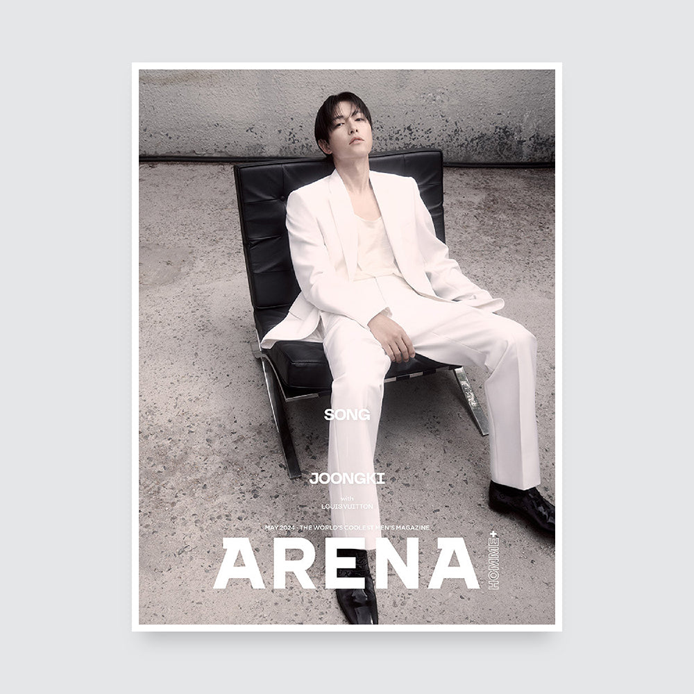 ARENA HOMME+ Korea Magazine May 2024 : Song Joongki Cover