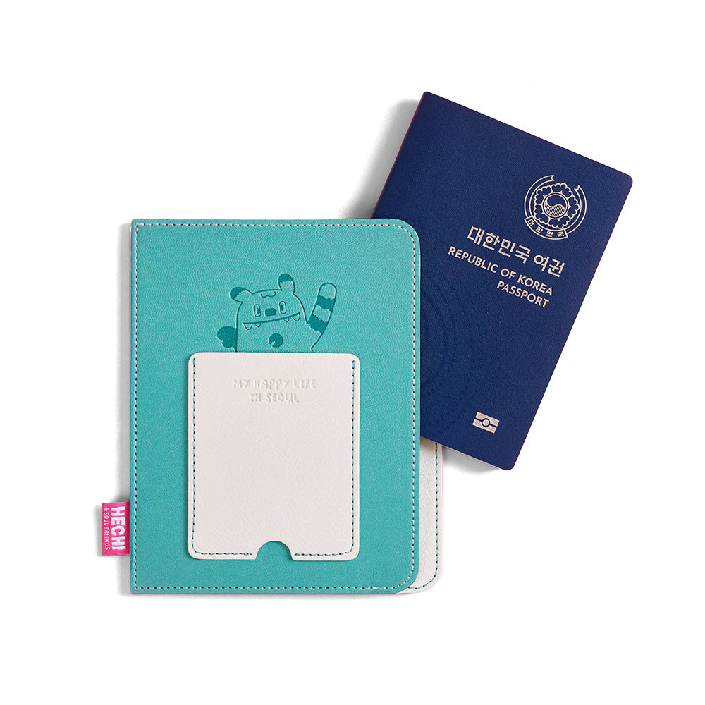 Korea [Seoul My Soul] Hechi & Soul Friends Passport Case