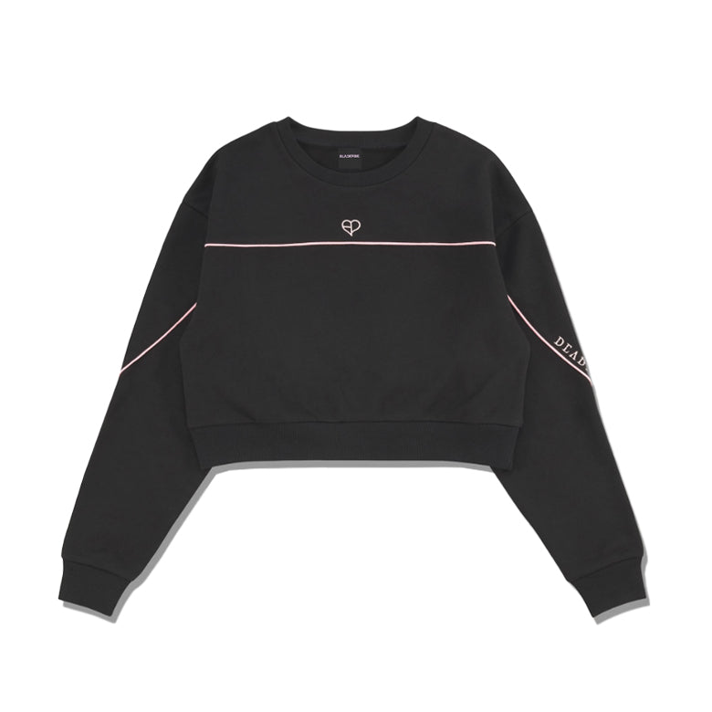 BLACKPINK [DEADLINE in Japan] Piping Crewneck Sweatshirt