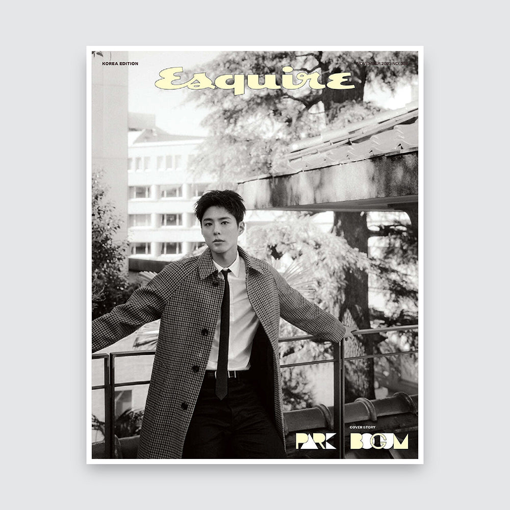 ESQUIRE Korea Magazine November 2023 : Park Bogum Cover