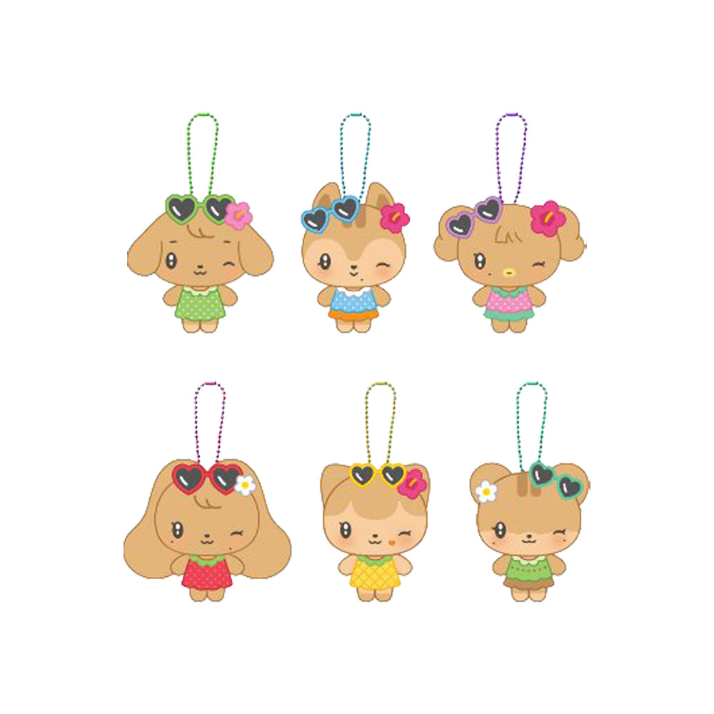 IVE [DIVE into MINIVE] Random Tanning MINIVE Plush Keyring